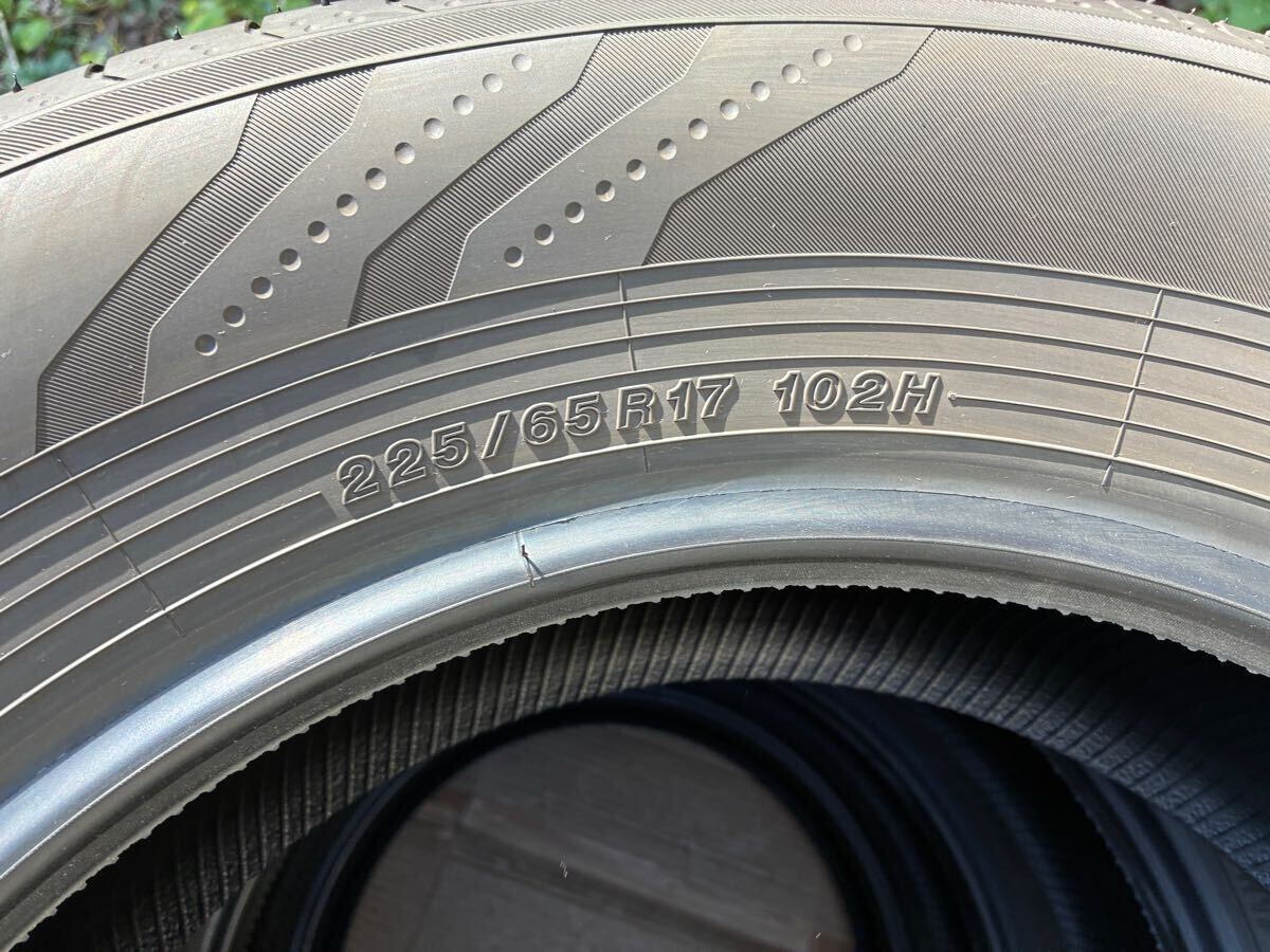 新車外し ヨコハマ アドバン ADVAN V03 225/65R17 タイヤ4本セット アルファード 純正 2024年48週製 熊本(送料安い) エクストレイル CX-5_画像8