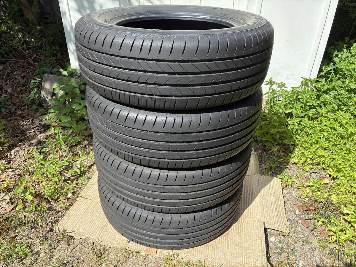 新車外し ブリヂストン BRIDGESTONE ALENZA 001 225/65R17 タイヤ4本セット 2024年08週 RAV4・ハリアー 純正 熊本 CX-5 エクストレイル_画像1
