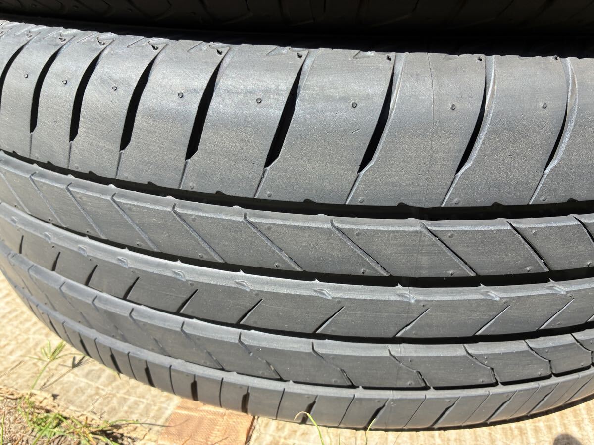 新車外し ブリヂストン BRIDGESTONE ALENZA 001 225/65R17 タイヤ4本セット 2024年08週 RAV4・ハリアー 純正 熊本 CX-5 エクストレイル_画像5