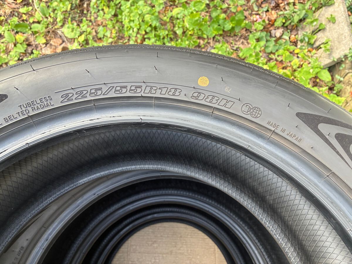 新車外し ダンロップ DUNLOP SP SPORT MAXX 060 225/55R18 レクサスLBX純正タイヤ4本セット 2025年18週製 熊本(送料安い) ZR-V DUNLOP_画像9