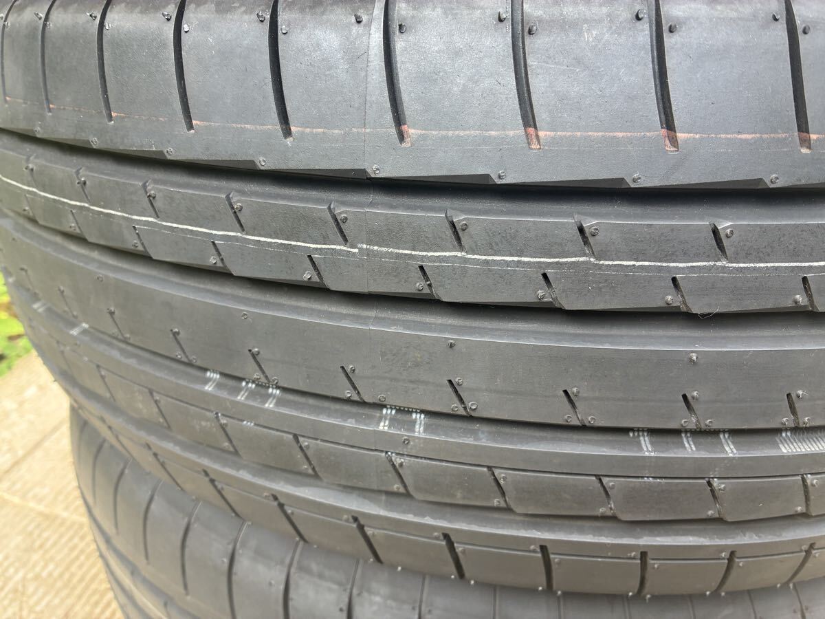 新車外し ヨコハマ アドバン YOKOHAMA ADVAN V61 225/55R18 タイヤ4本セット レクサスLBX純正 2025年28週製 熊本(送料安い) ZR-V デリカ_画像4