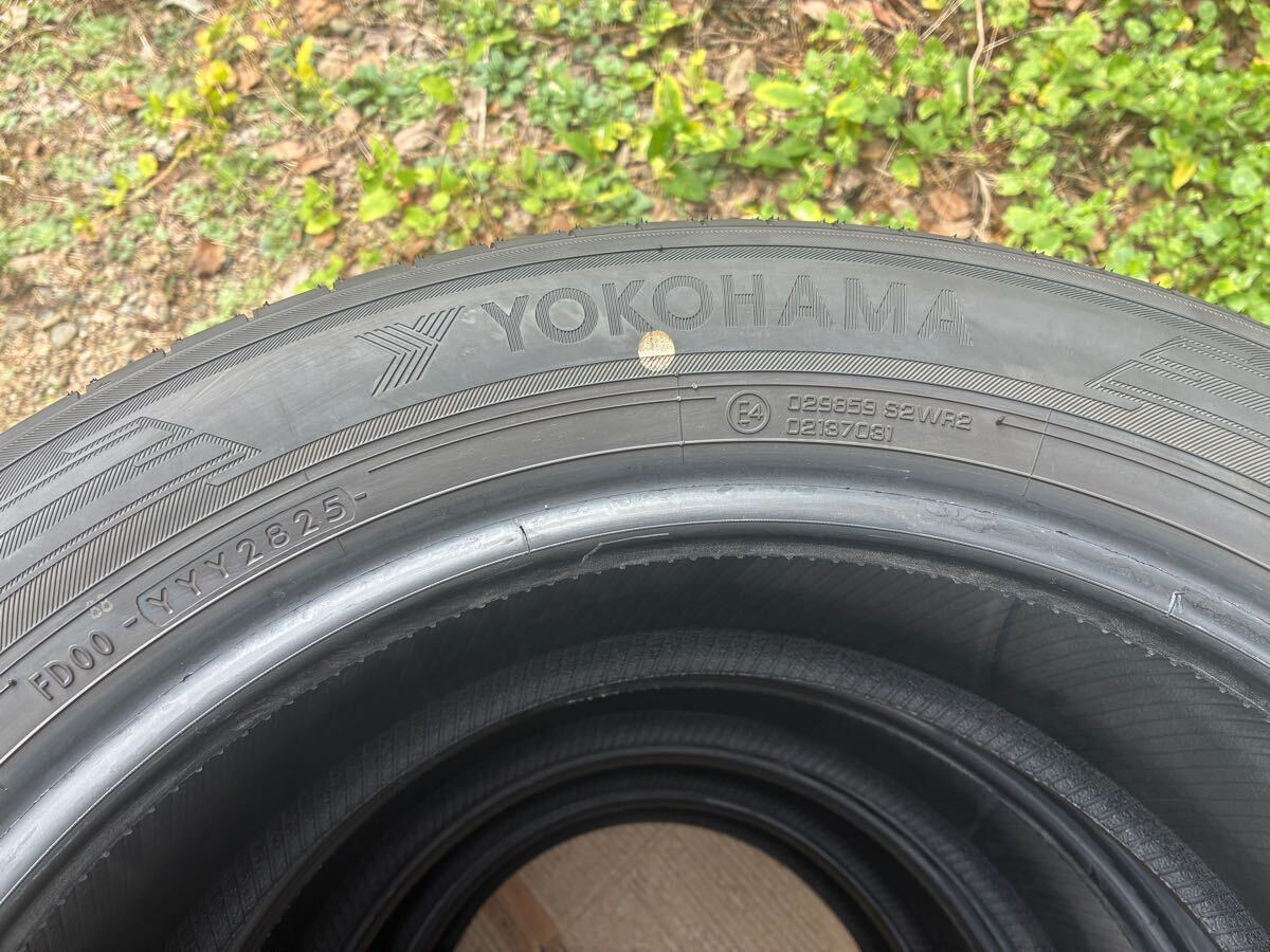 新車外し ヨコハマ アドバン YOKOHAMA ADVAN V61 225/55R18 タイヤ4本セット レクサスLBX純正 2025年28週製 熊本(送料安い) ZR-V デリカ_画像6