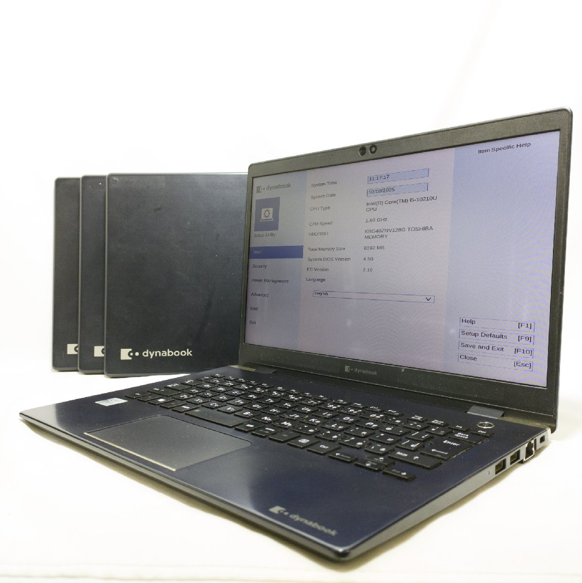 ★1円スタート★【即納?ジャンク?4臺(tái)セット】東芝 dybabook G83/FP (i5-10210U/メモリ8GB/ストレージ128GB)865H