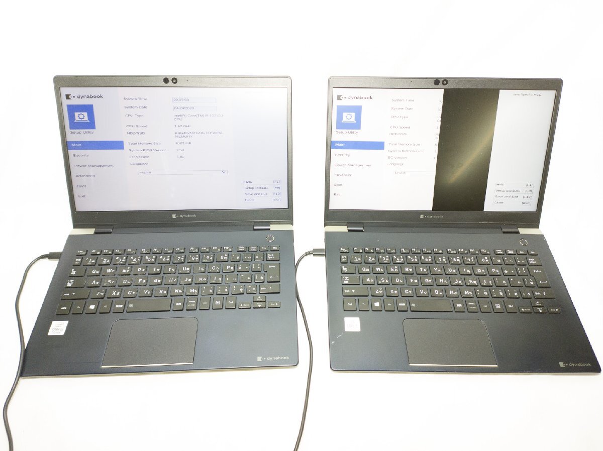 ★1円スタート★【即納?ジャンク?4臺(tái)セット】東芝 dybabook G83/FP (i5-10210U/メモリ8GB/ストレージ128GB)865H