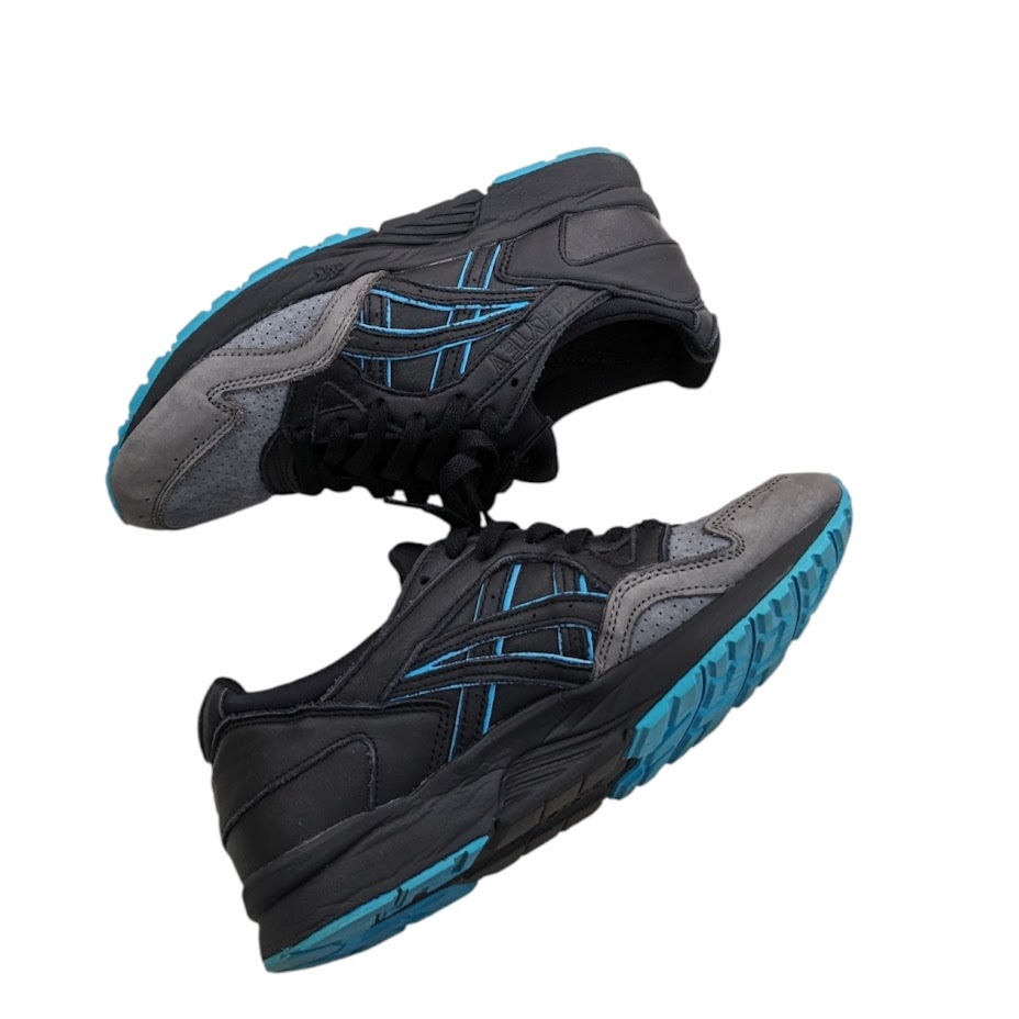 asics KITH アシックス キス GEL-LYTE V 1201A547 ゲルライト スニーカー ブラック ブルー サイズ 27_画像4