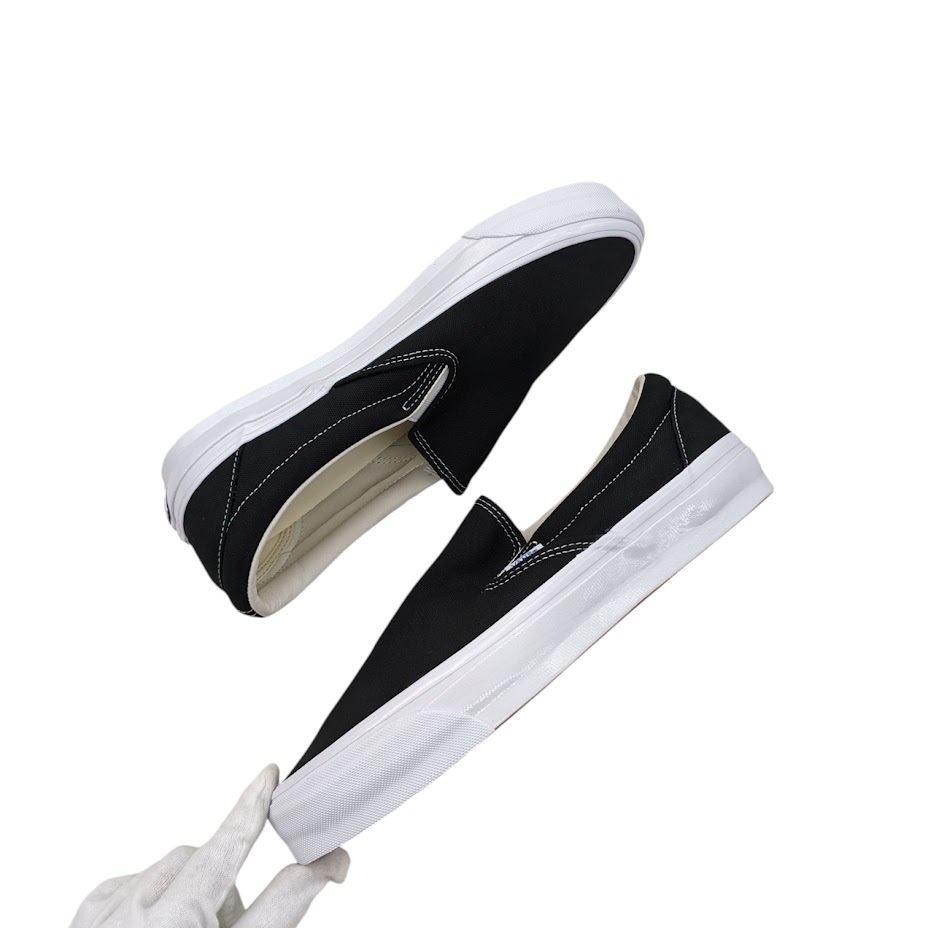 未使用品 VANS PREMIUM Slip-On Reissue 98 ヴァンズ バンズ スリッポン スリップオン ブラック サイズ 29 箱付き _画像2