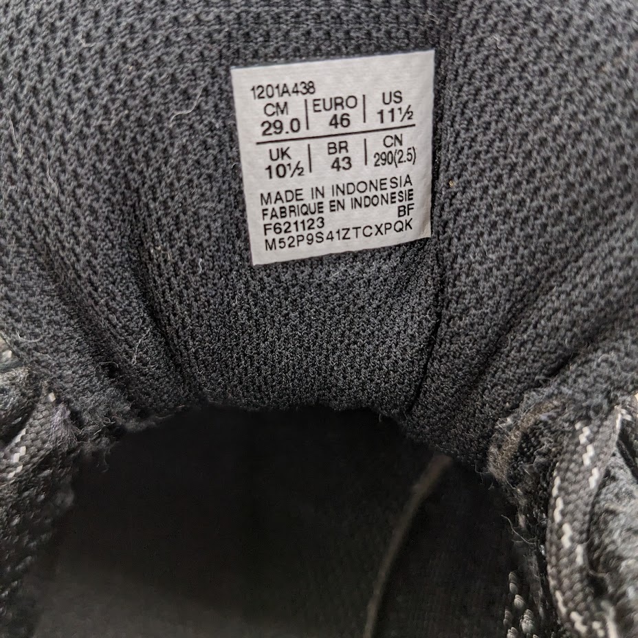 ASICS GEL-SONOMA Triple Black アシックス ゲルソノマ スニーカー 1201A438 オールブラック サイズ 29_画像8