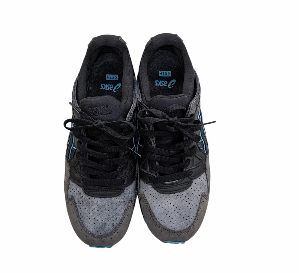asics KITH アシックス キス GEL-LYTE V 1201A547 ゲルライト スニーカー ブラック ブルー サイズ 27_画像2