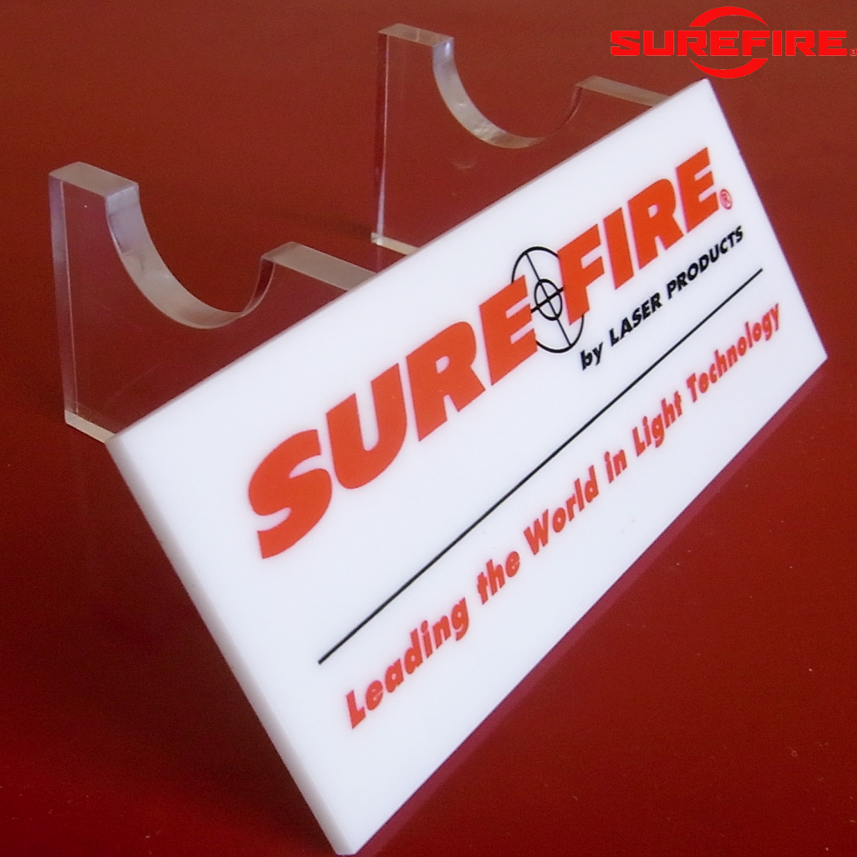 SUREFIRE Sure fire Laser Products кожа Pro канал не продается экспонирование для дисплей акрил подставка