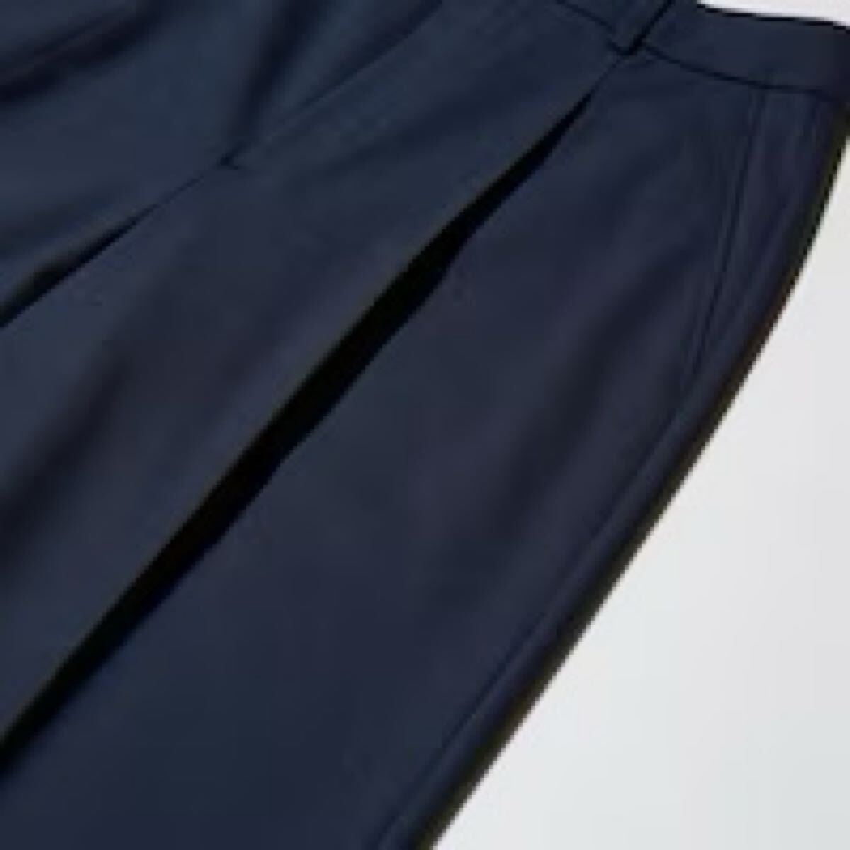 UNIQLO ユニクロ タックワイドパンツ ホワイト Mサイズ