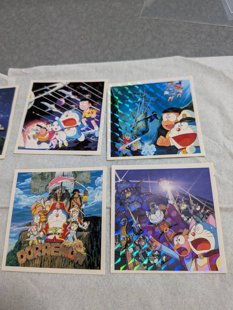 即決　ドラえもん　キラ　プリズム　美品　在庫6枚　映画25周年　シール　　ウエハースチョコ　ロッテ　　ばら売り１枚の値段_画像5