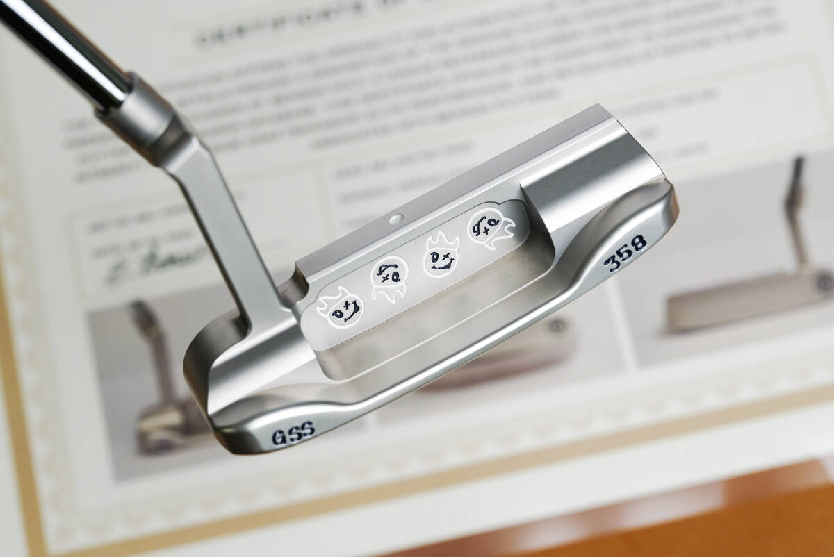 新品未使用 Benson ホットヘッドTOUR GSS シルバー COA有り ジャーマンステンレス 海外直輸入ガレージパター 34インチ_画像1