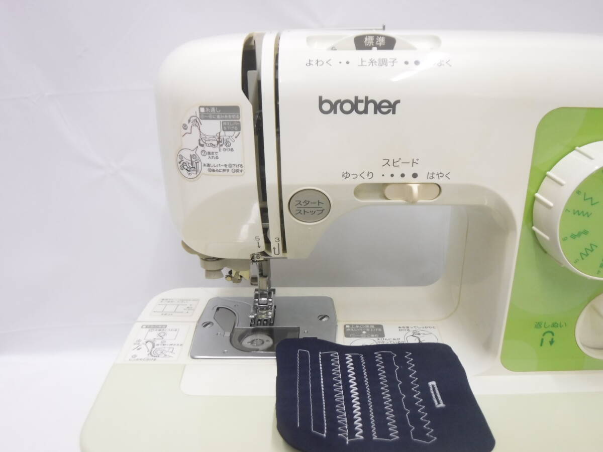 整備済　動作保証 ブラザー電子制御ミシン　A35-LG_画像2