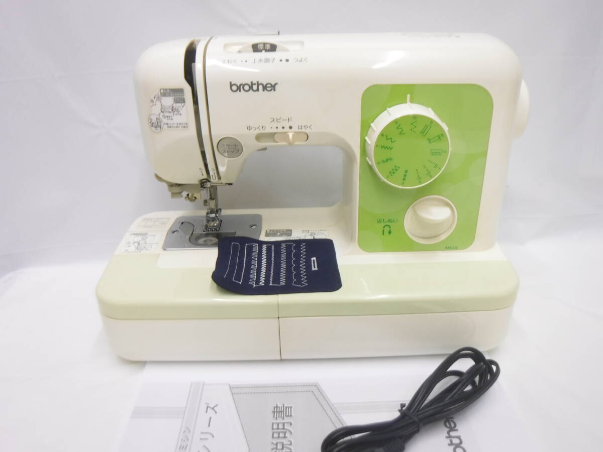 整備済　動作保証 ブラザー電子制御ミシン　A35-LG_画像1