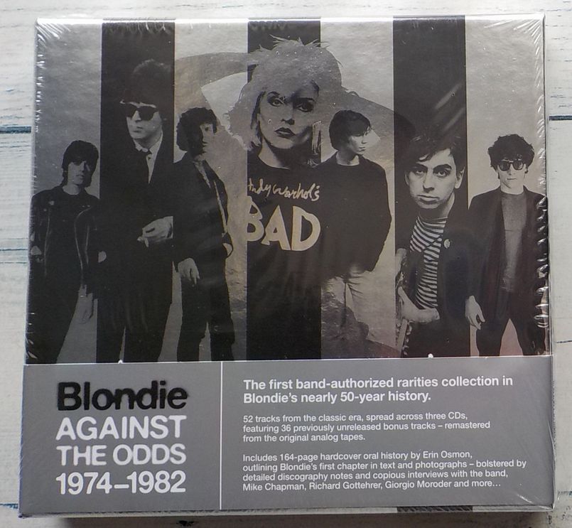 ブロンディ Blondie Against the Odds 1974-1982 3CD + 164P History Photo Book ★激レア！EU限定 BOX Deborah Harry デボラ・ハリー_画像1