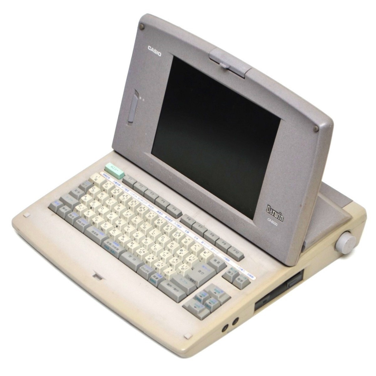 【銘機/稀少】CASIO カシオ CX-6500 Darwin ダーウィン ワープロ カラー液晶 ワードプロセッサー Word Processer CX-6000 の兄弟機_画像4