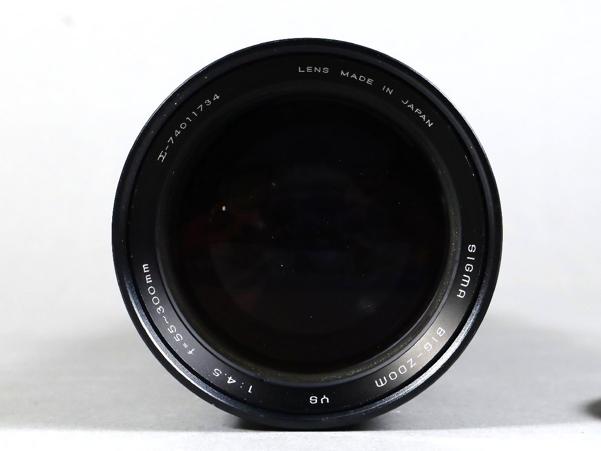 カメラレンズ SIGMA シグマ BIG-ZOOM 55-300mm / ケース付 / カメラ / レンズ / 現状品_画像2