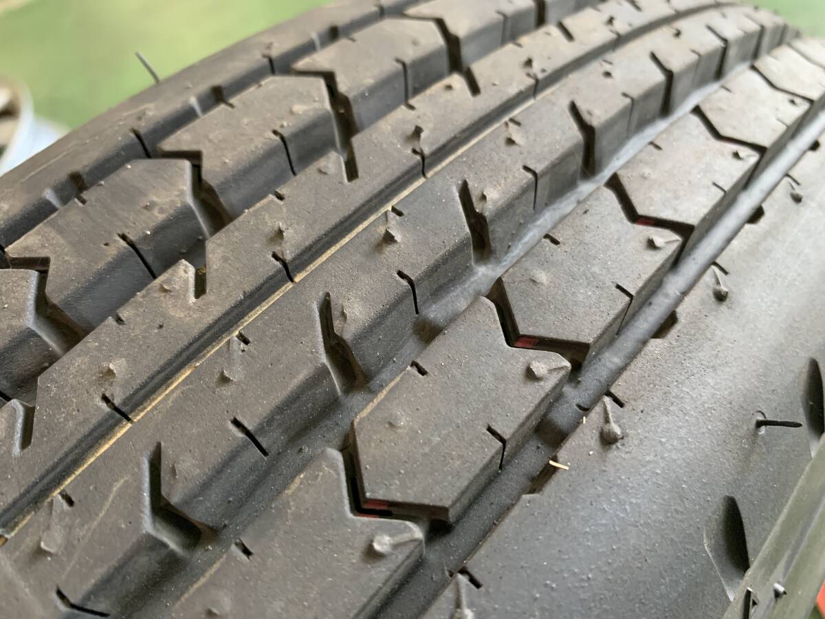 sp110-5-9 ☆2023年製 225/80R17.5 ダンロップSP110 新古品６本♪ バリ溝！ k210_画像6