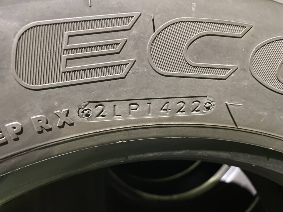 u044-5-10 ☆245/70R19.5 BS 再生 中古4本セット！ ブリヂストン再生タイヤ M801パターン 中古 残溝8ｍｍ♪ k160_画像9