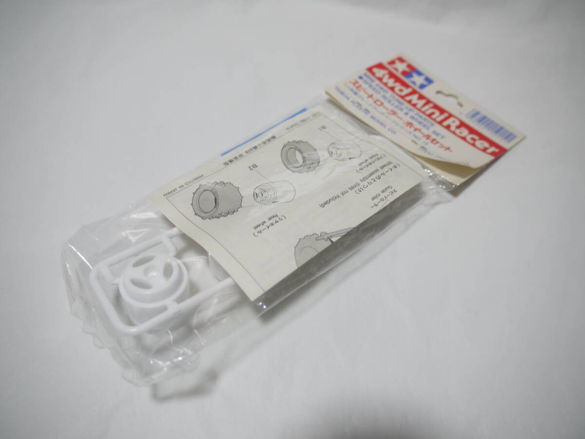 ★未使用 美品 タミヤ ミニ四駆 スピーダードローラー・ホイールセット 15015 旧タグ 小鹿_画像2