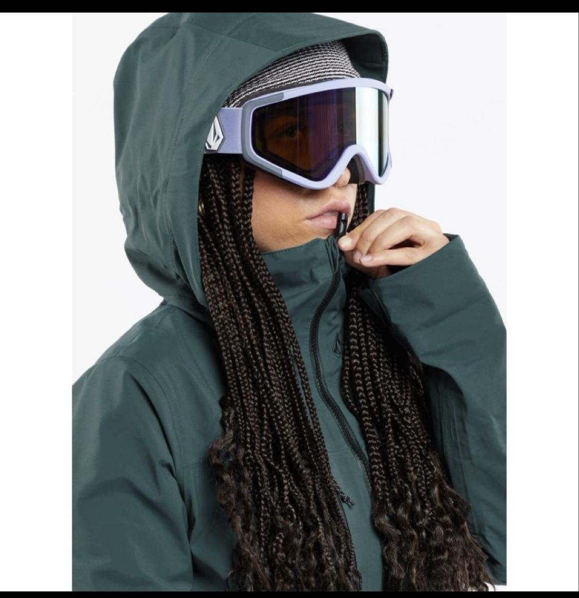 定価126,500円　ハイエンドモデル　新品　VOLCOM Womens Vs 3L Stretch Gore Jacket - Balsam GORE-TEX Mサイズ_画像6