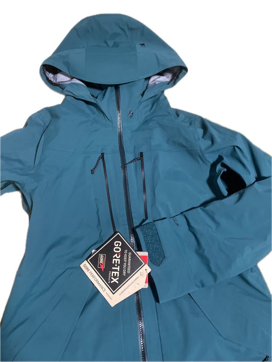 定価126,500円　ハイエンドモデル　新品　VOLCOM Womens Vs 3L Stretch Gore Jacket - Balsam GORE-TEX Mサイズ_画像5