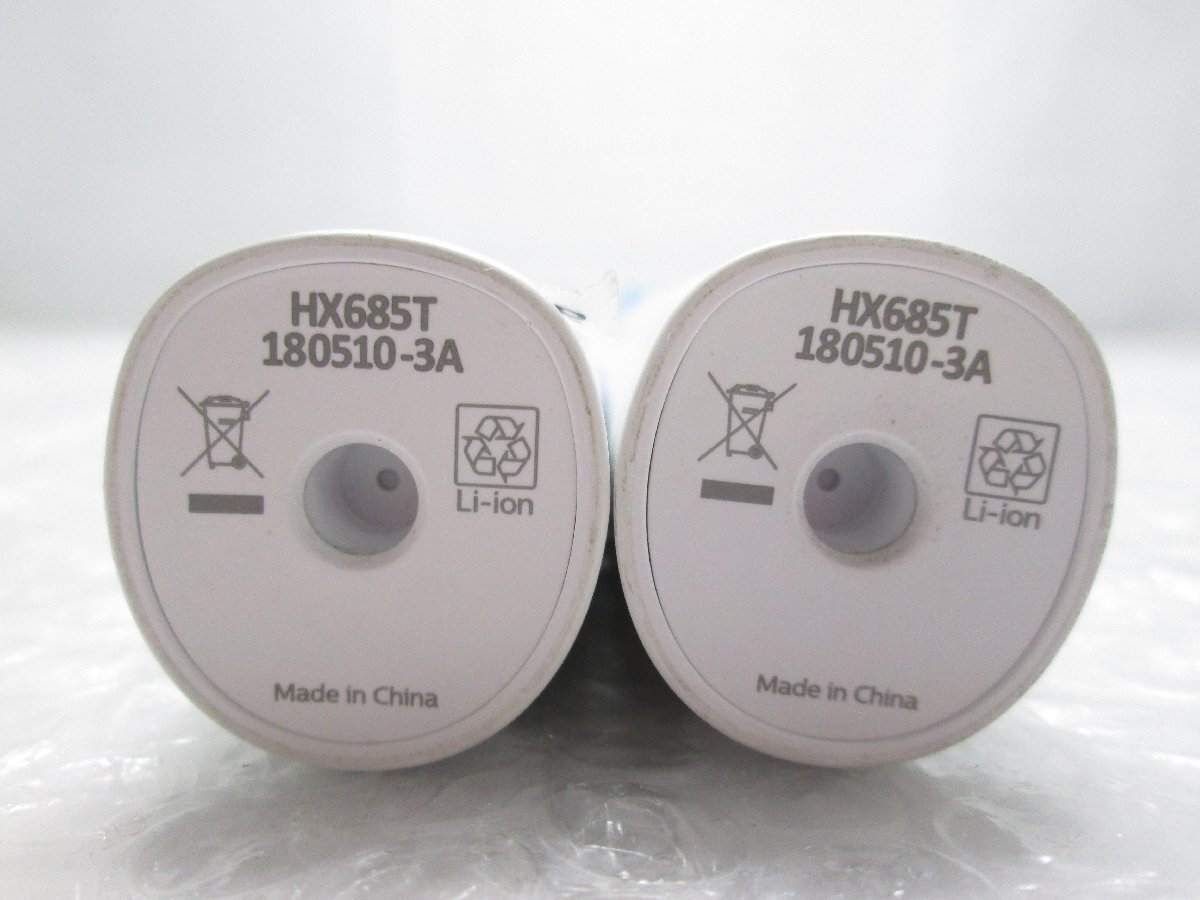 ◎ほぼ未使用 PHILIPS フィリップス ソニッケアー プロテクトクリーン 電動歯ブラシ HX6877/56 2本セット 本体のみ 展示品 w102823_画像5