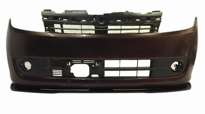 ★Stage21/セレブリップ★[特価/未使用/黒塗装済み]L275S/L285S ミラカスタム L/X/RS用FRP製エアロフロントリップスポイラー ［D/MIRAC］_画像3