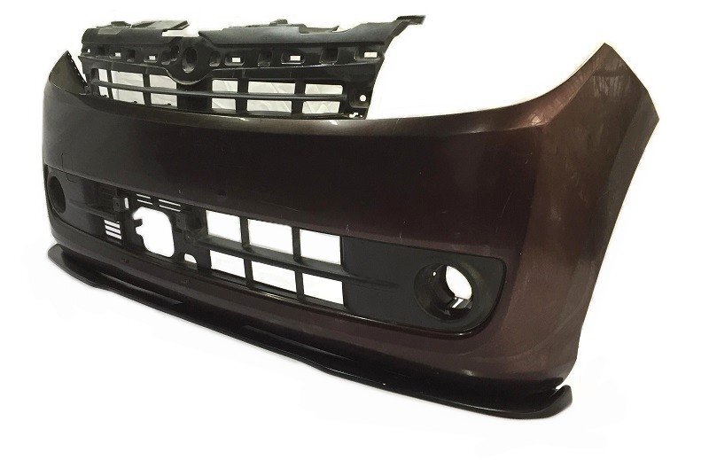 ★Stage21/セレブリップ★[特価/未使用/黒塗装済み]L275S/L285S ミラカスタム L/X/RS用FRP製エアロフロントリップスポイラー ［D/MIRAC］_画像1