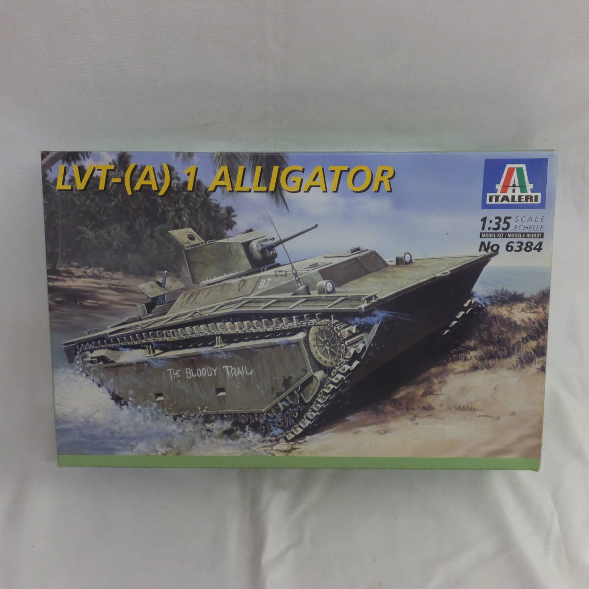ジャンク！１/３５・イタレリ・NO.6384・アメリカ・LVT（A）１・“アリゲーター”！_画像1