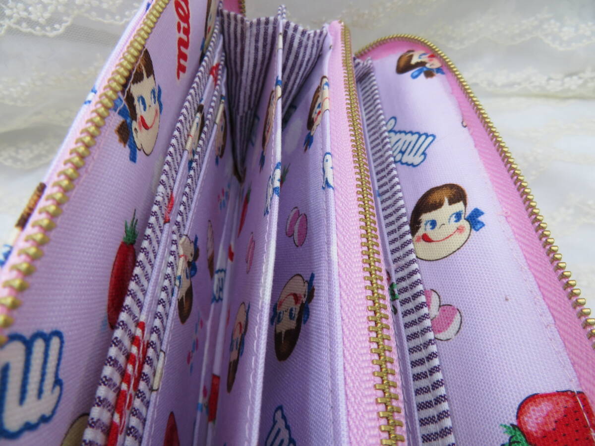 ペコちゃん　不二家　ハンドメイド　長財布　４_画像3