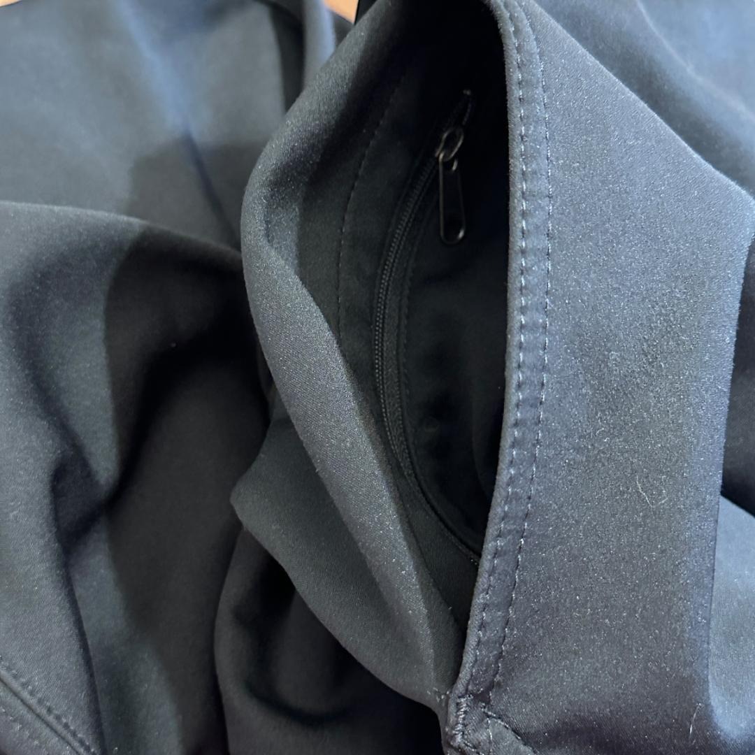 patagonia ブラック ジップアップパーカー XLsize HR0054_画像3