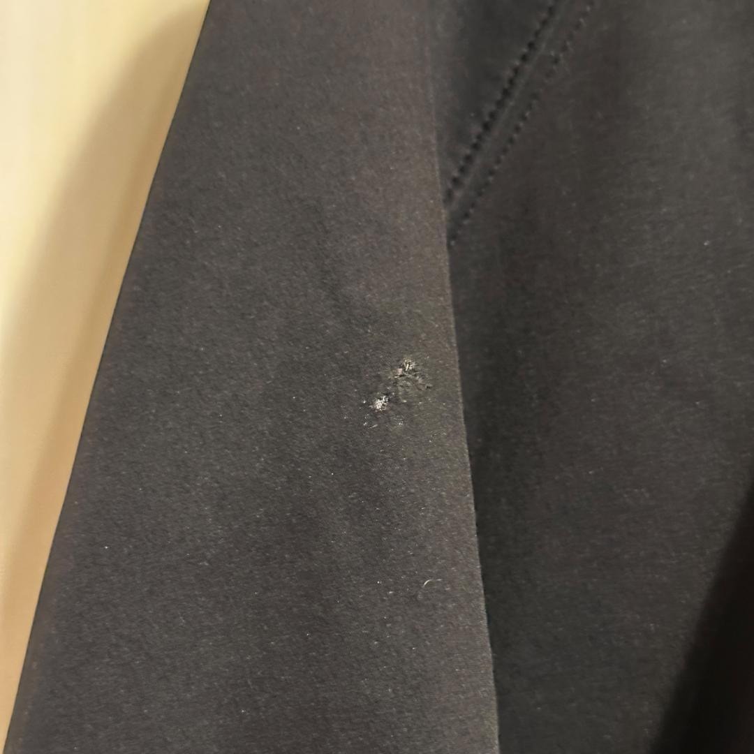 patagonia ブラック ジップアップパーカー XLsize HR0054_画像6