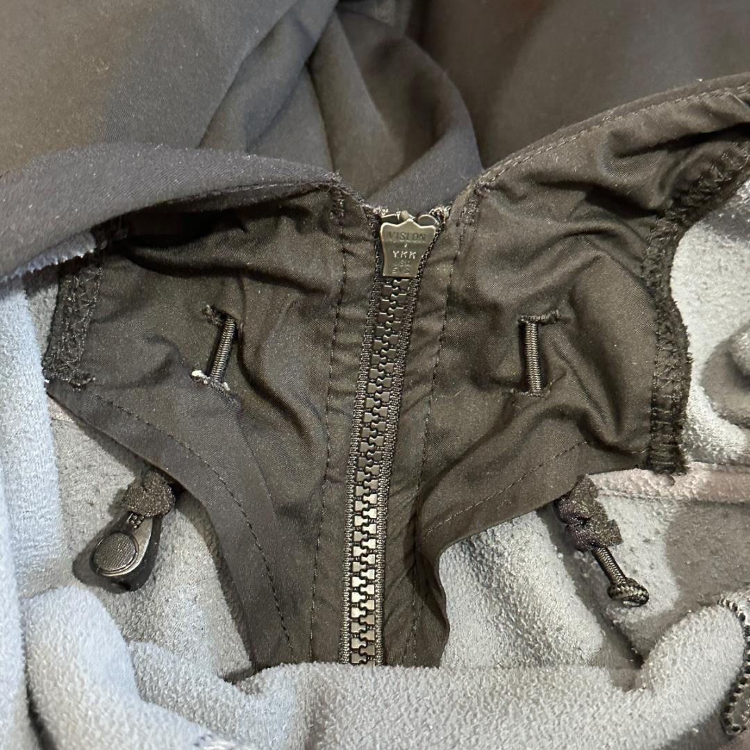 patagonia ブラック ジップアップパーカー XLsize HR0054_画像2