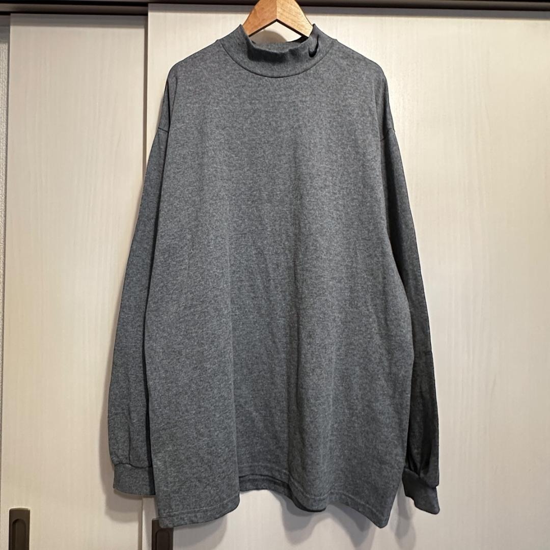 Nike made in USA グレー ハイネック 長袖 Lsize HR036_画像1