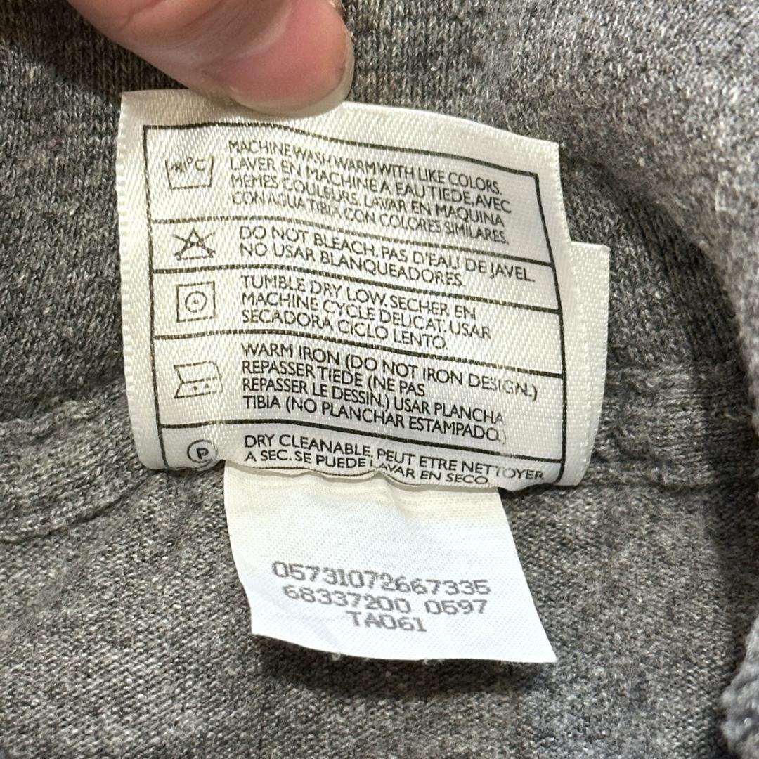 Nike made in USA グレー ハイネック 長袖 Lsize HR036_画像8