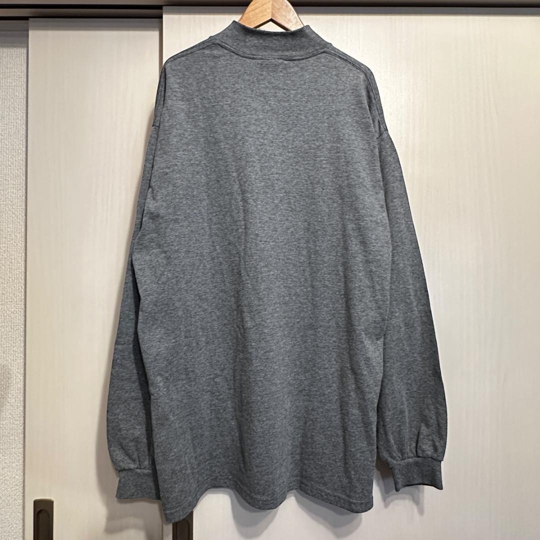 Nike made in USA グレー ハイネック 長袖 Lsize HR036_画像2