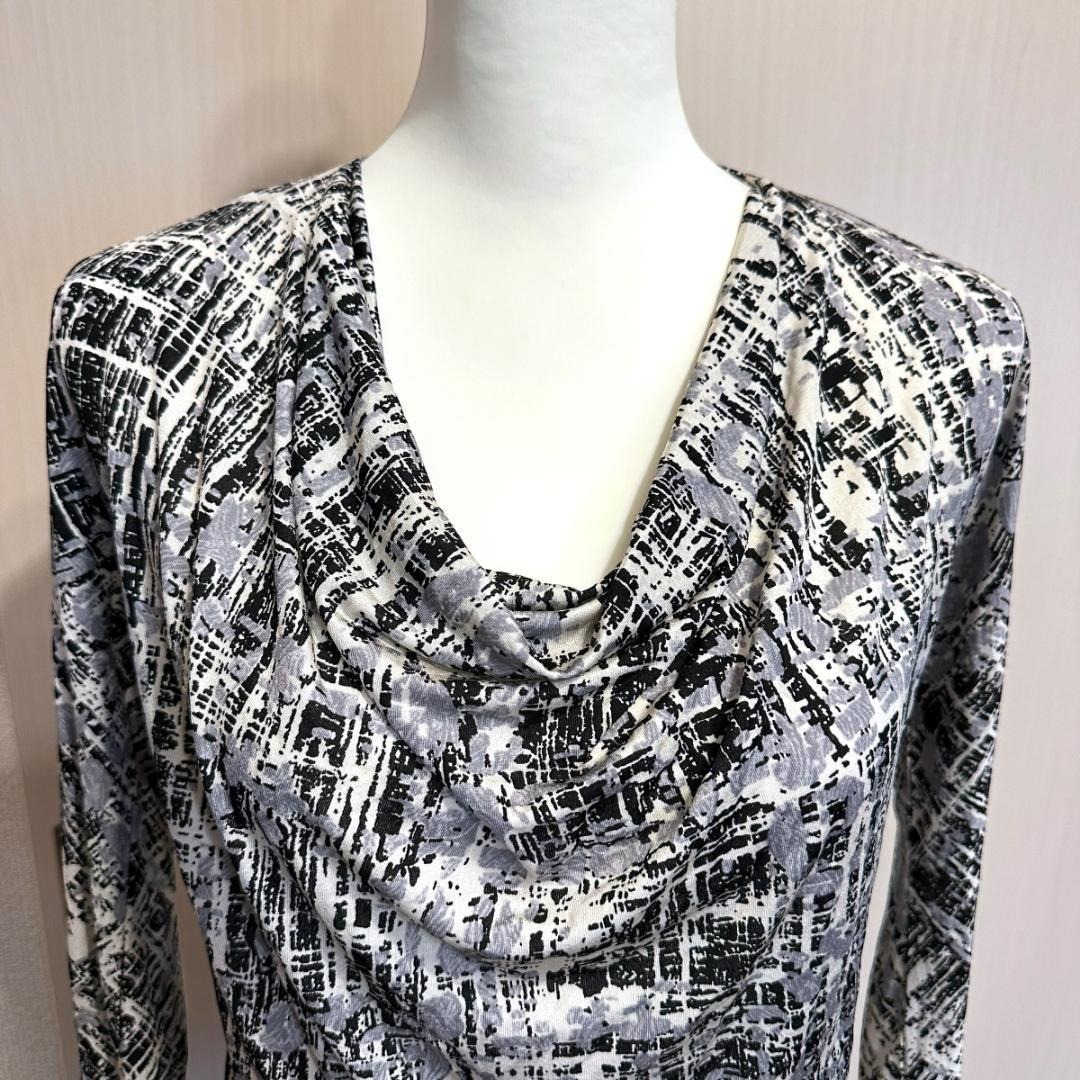 Max Mara 幾何学チュニック　Mサイズ HR027_画像4