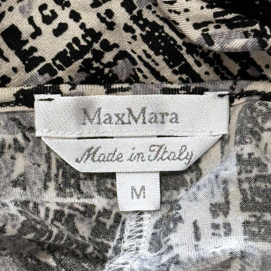 Max Mara 幾何学チュニック　Mサイズ HR027_画像5