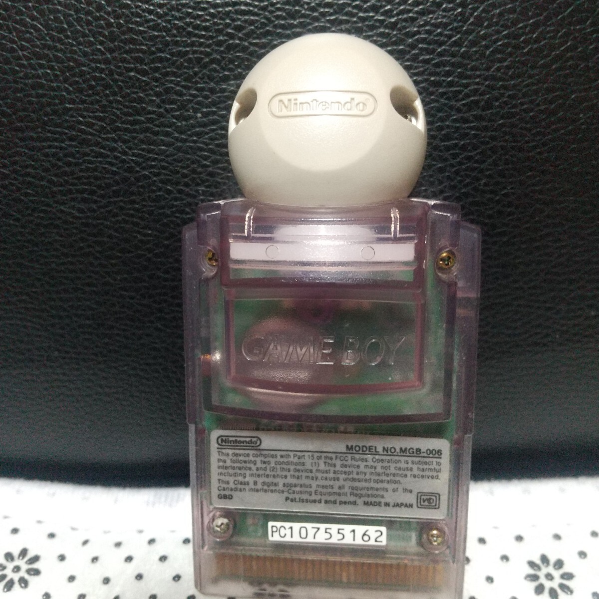 Nintendo Pocket Camera ポケットカメラ スケルトンパープル クリアパープル ニンテンドーゲームボーイ GB MGB-006(中古)の画像2