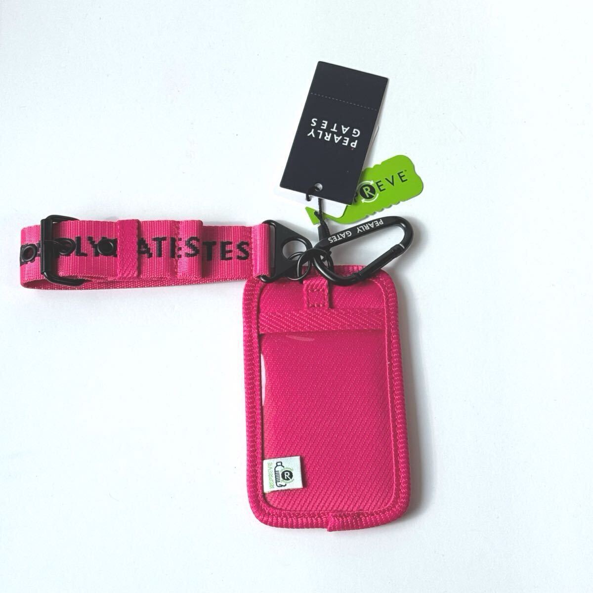 { новый товар }100 иен ~ Pearly Gates PEARLY GATES именная табличка Golf название . Logo розовый 