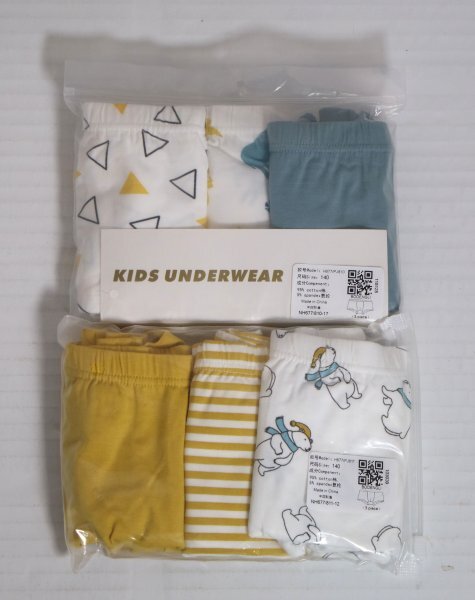 16 03226 ☆ Hapipana ボクサーパンツ 140サイズ 6枚組 子供服 短パン ボーイズ ジュニア 【アウトレット品】_画像2