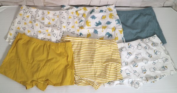 16 03226 ☆ Hapipana ボクサーパンツ 140サイズ 6枚組 子供服 短パン ボーイズ ジュニア 【アウトレット品】_画像4