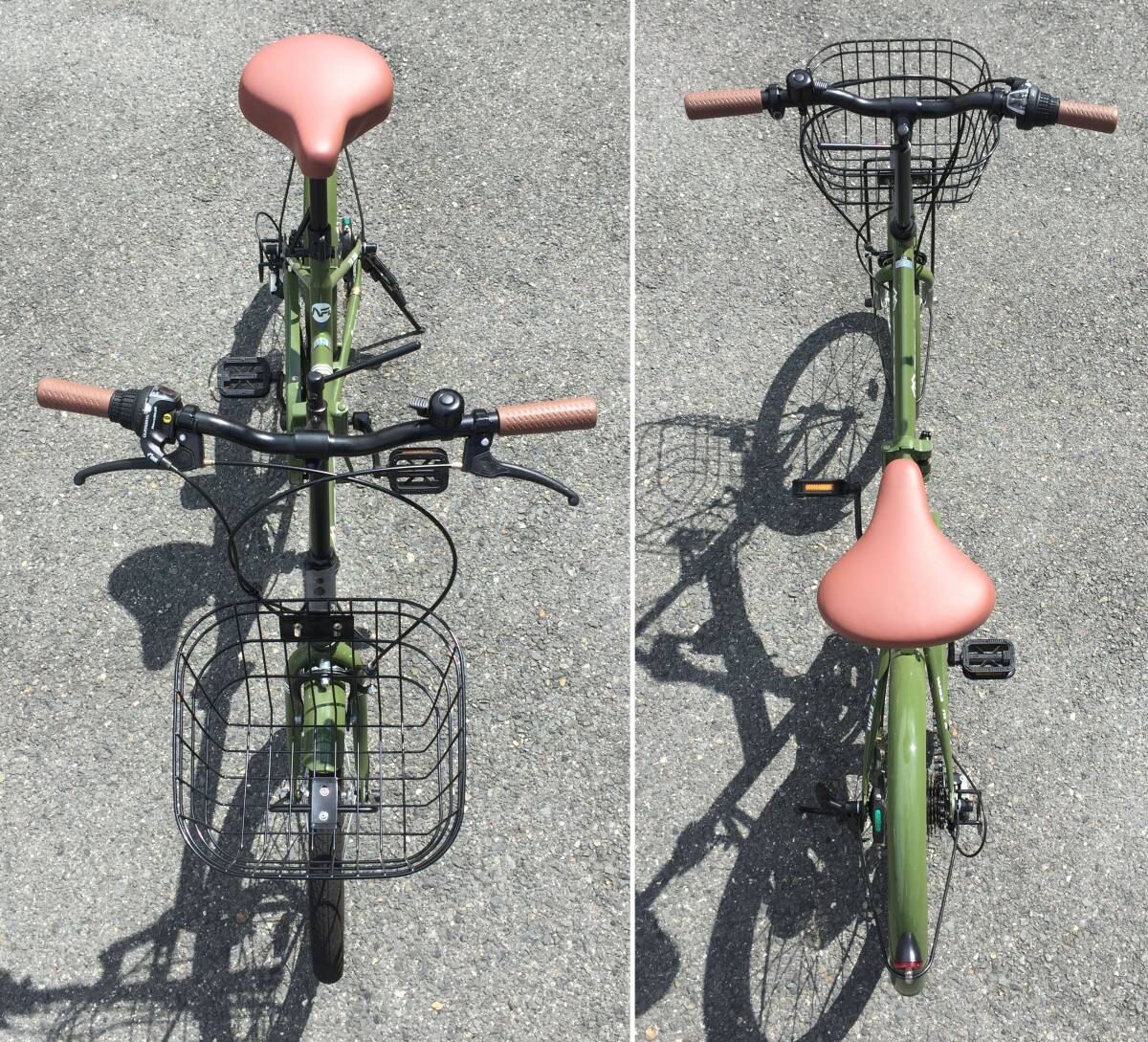 状態◎ 綺麗　折りたたみ自転車　STAIR　20インチ　シマノ６段変速　※発送も可、手渡しも可_画像9