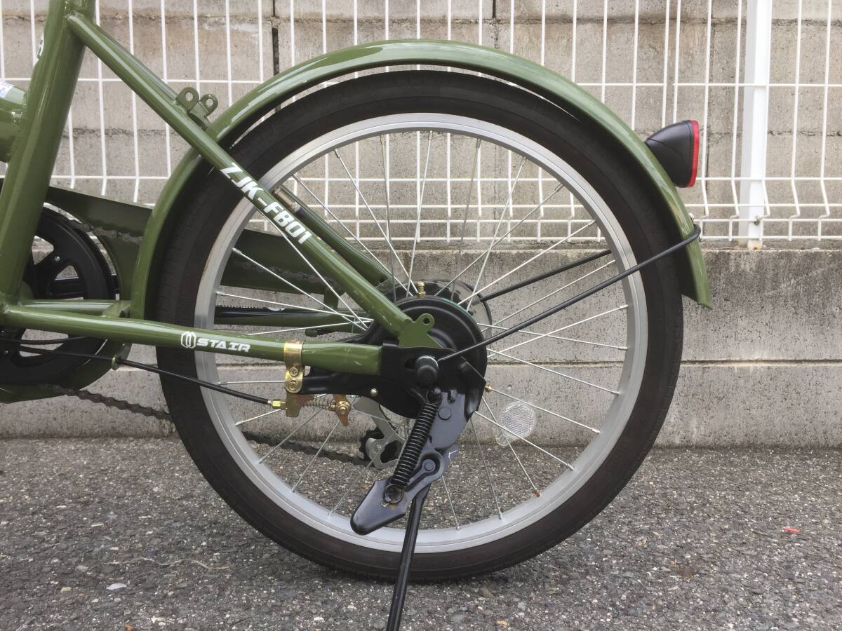 状態◎ 綺麗　折りたたみ自転車　STAIR　20インチ　シマノ６段変速　※発送も可、手渡しも可_画像8