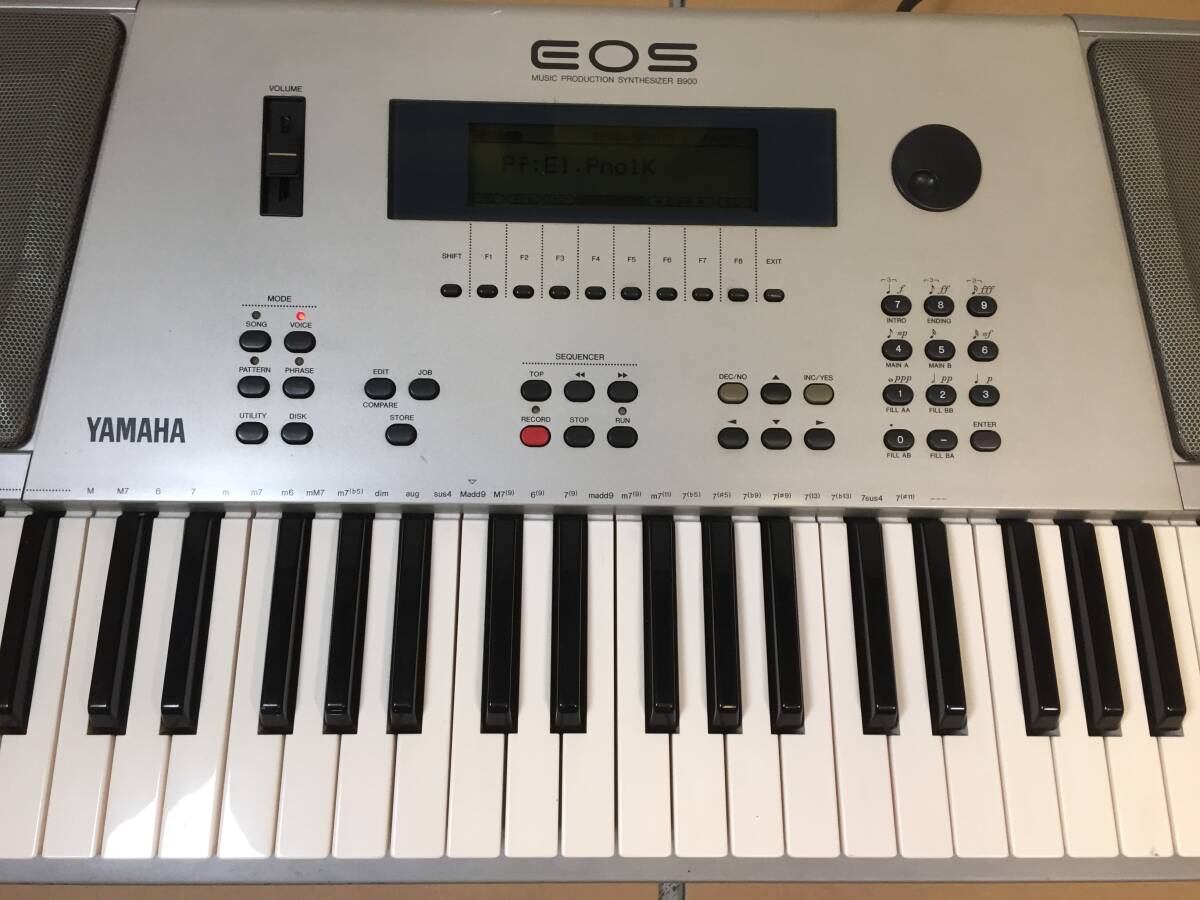 YAMAHA　ヤマハ　シンセサイザー　EOS B900　全鍵盤音出し ＯＫ_画像7