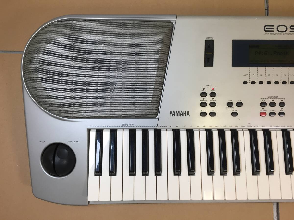 YAMAHA　ヤマハ　シンセサイザー　EOS B900　全鍵盤音出し ＯＫ_画像6