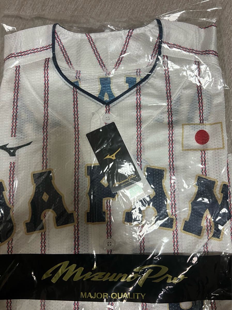 希少　新品未開封　WBC侍ジャパンのプロコレ(オーセンティック)ユニフォーム　大山悠輔 MIZUNO_画像3