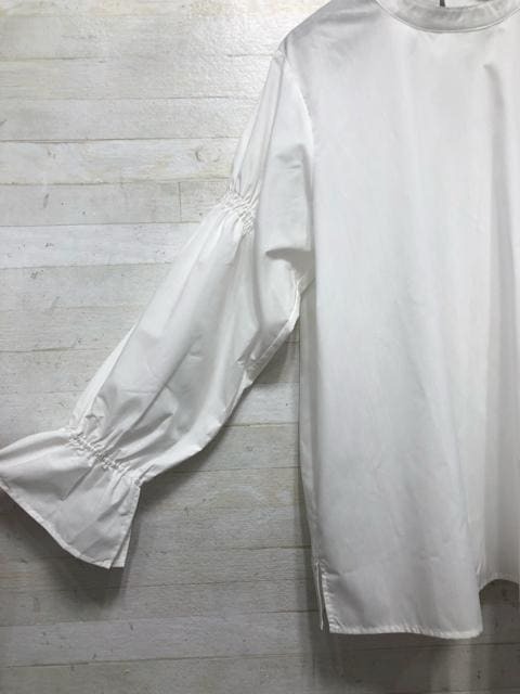 新品☆LL♪赤チェックのマキシ丈スカート＆可愛い白ブラウス♪☆Q461_画像3