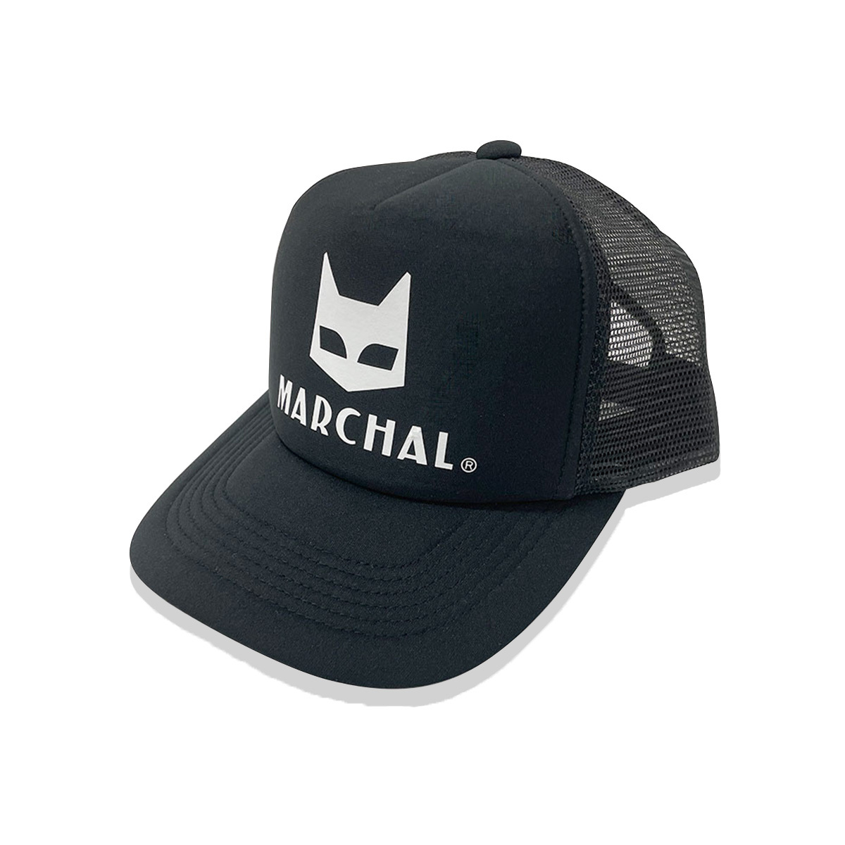 MARCHAL マーシャル メッシュキャップ ロゴ フリーサイズ ブラック×ブラック 800-3014_画像1